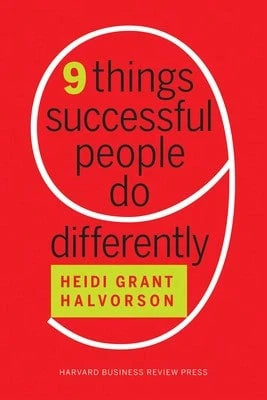 Pre-Owned Nine Things Successful People Do Differently (Hardcover) By Heidi Grant Halvorson