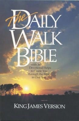 Pre-Owned The Daily Walk Bible (Paperback) By Tyndale House Publishers (Creator)