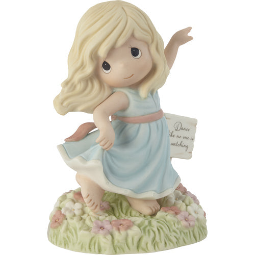 Precious Moments - Dance Like No One Is Watching Barefoot Dance Porcelain Figurine 212009