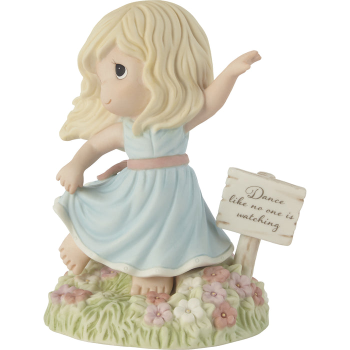 Precious Moments - Dance Like No One Is Watching Barefoot Dance Porcelain Figurine 212009