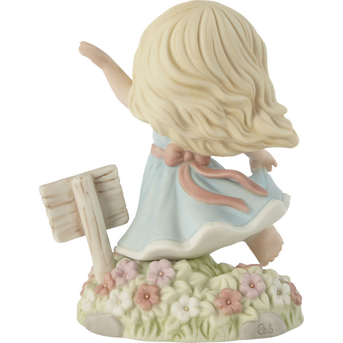 Precious Moments - Dance Like No One Is Watching Barefoot Dance Porcelain Figurine 212009