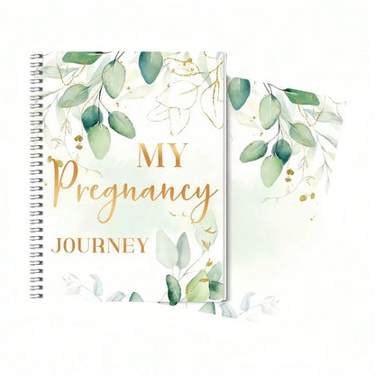 Pregnancy Journal With Keepsake Pocket,Hardcover Pregnancy Book, Weekly Pregnancy Planner With Calendar, Capture Every Milestone Of Mom