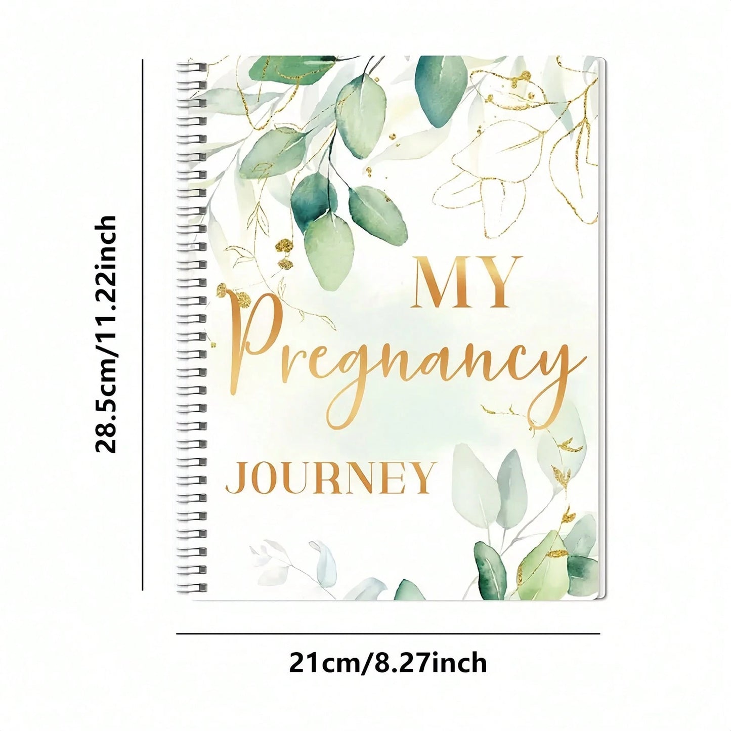 Pregnancy Journal With Keepsake Pocket,Hardcover Pregnancy Book, Weekly Pregnancy Planner With Calendar, Capture Every Milestone Of Mom