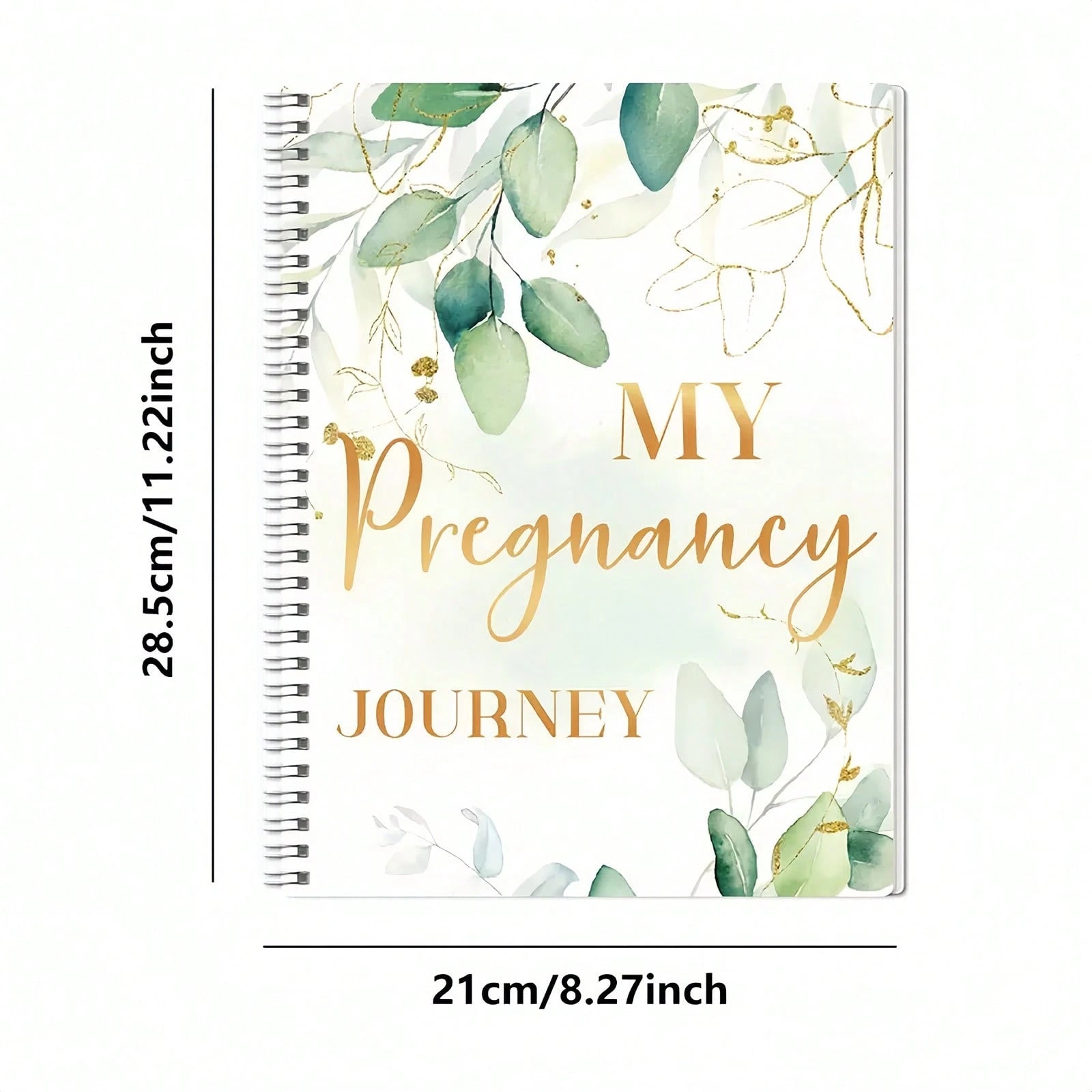 Pregnancy Journal With Keepsake Pocket,Hardcover Pregnancy Book, Weekly Pregnancy Planner With Calendar, Capture Every Milestone Of Mom
