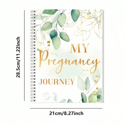 Pregnancy Journal With Keepsake Pocket,Hardcover Pregnancy Book, Weekly Pregnancy Planner With Calendar, Capture Every Milestone Of Mom
