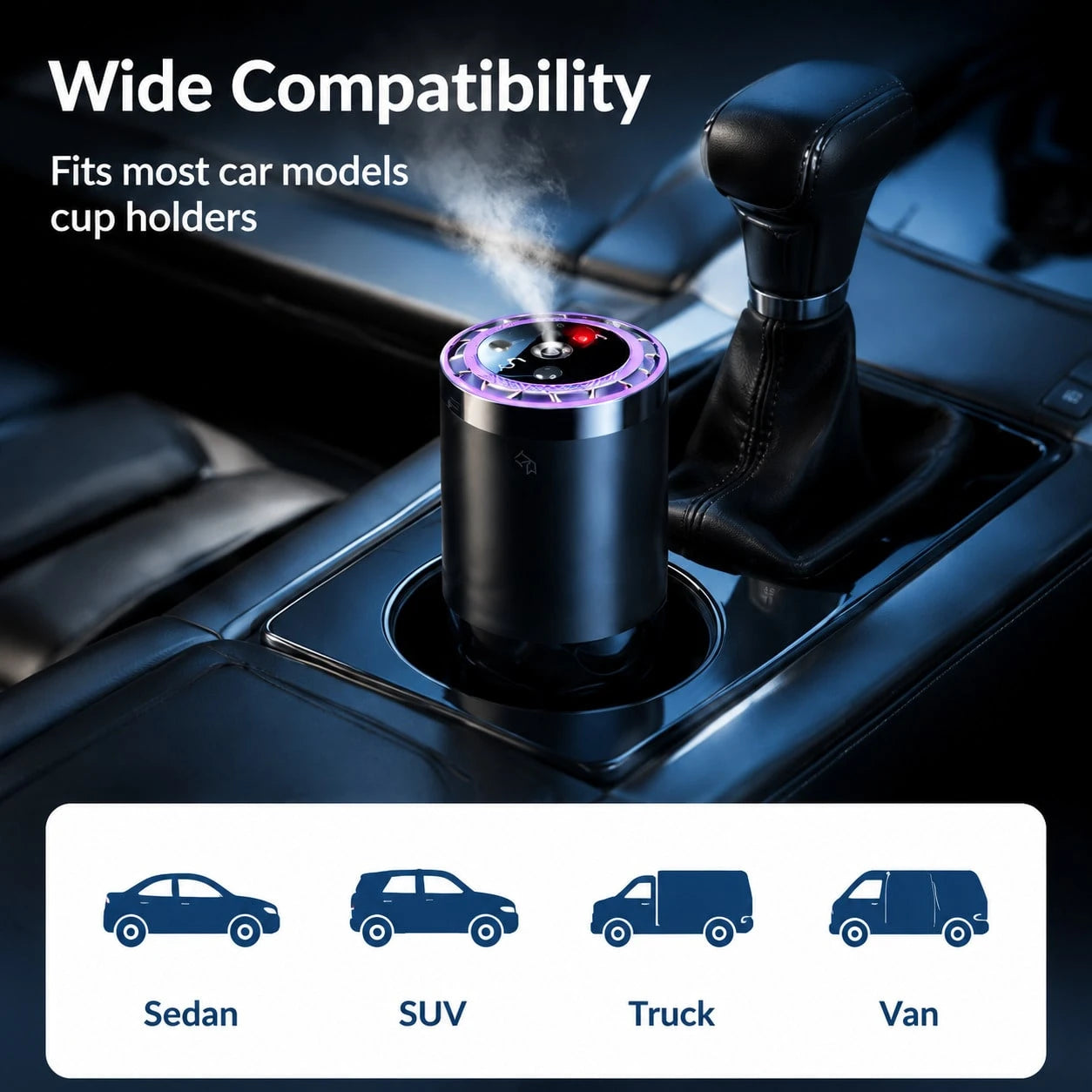 Premium Car Air Freshener, Advanced Odor Eliminator For Vehicle Interior, Long Lasting Fragrance Diffuser, High Quality Auto Freshener For Truck, RV, SUV And Car Accessories