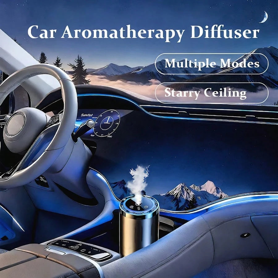 Premium Car Air Freshener, Advanced Odor Eliminator For Vehicle Interior, Long Lasting Fragrance Diffuser, High Quality Auto Freshener For Truck, RV, SUV And Car Accessories