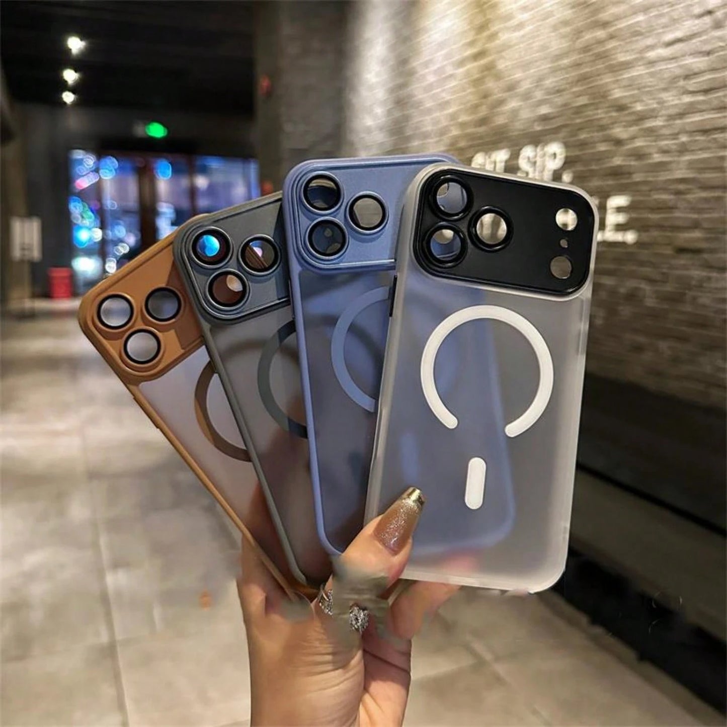 Premium Matte Skin-Feel Phone Case Compatible With For 17 17e 16 16e 16 Pro Max 17 Pro Max 15 14 13 12 11 And Other Models, Featuring Full Camera Protection, Integrated Lens Film, Soft Touch, Anti-Fin