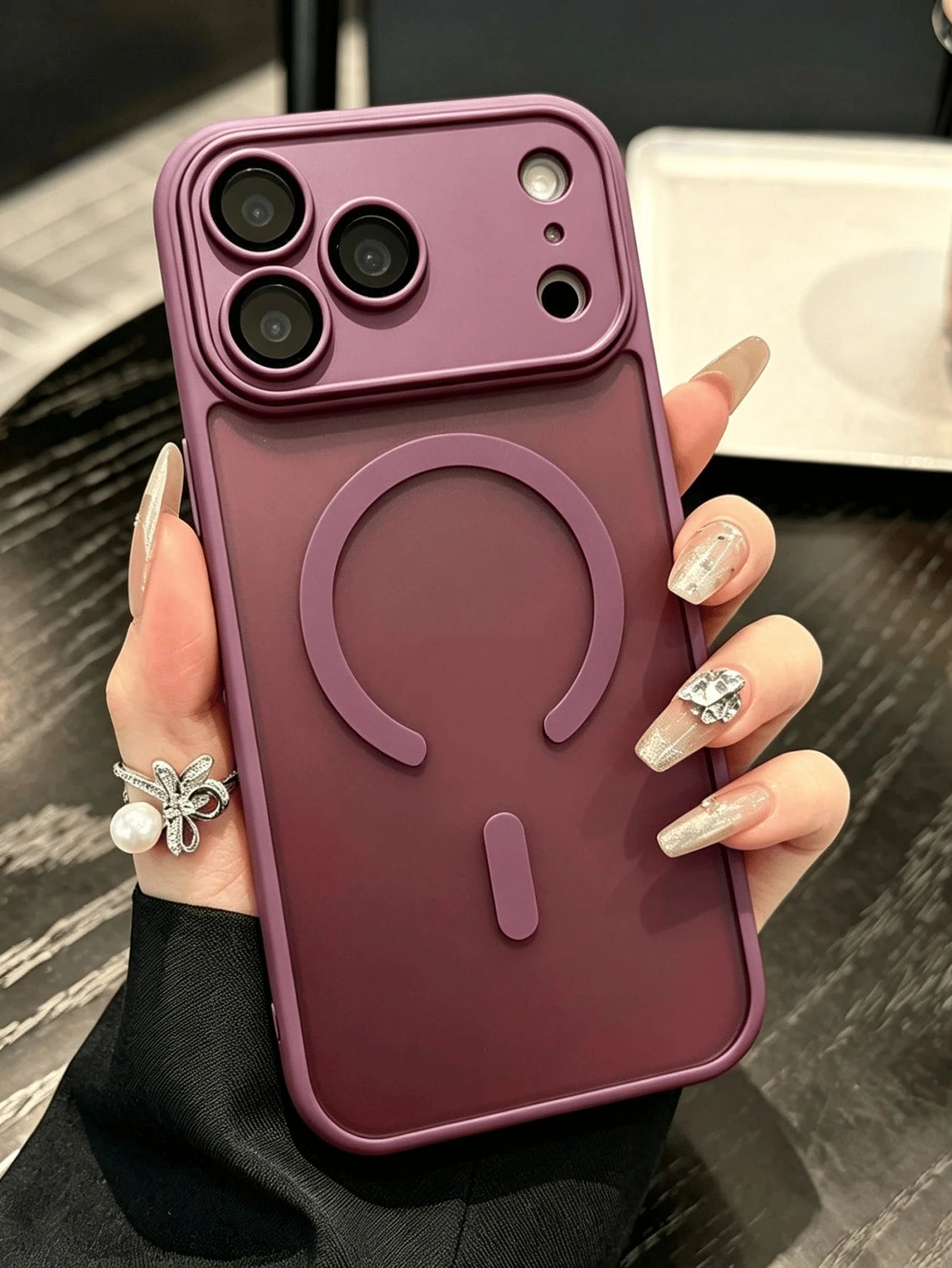 Premium Matte Skin-Feel Phone Case Compatible With For 17 17e 16 16e 16 Pro Max 17 Pro Max 15 14 13 12 11 And Other Models, Featuring Full Camera Protection, Integrated Lens Film, Soft Touch, Anti-Fin