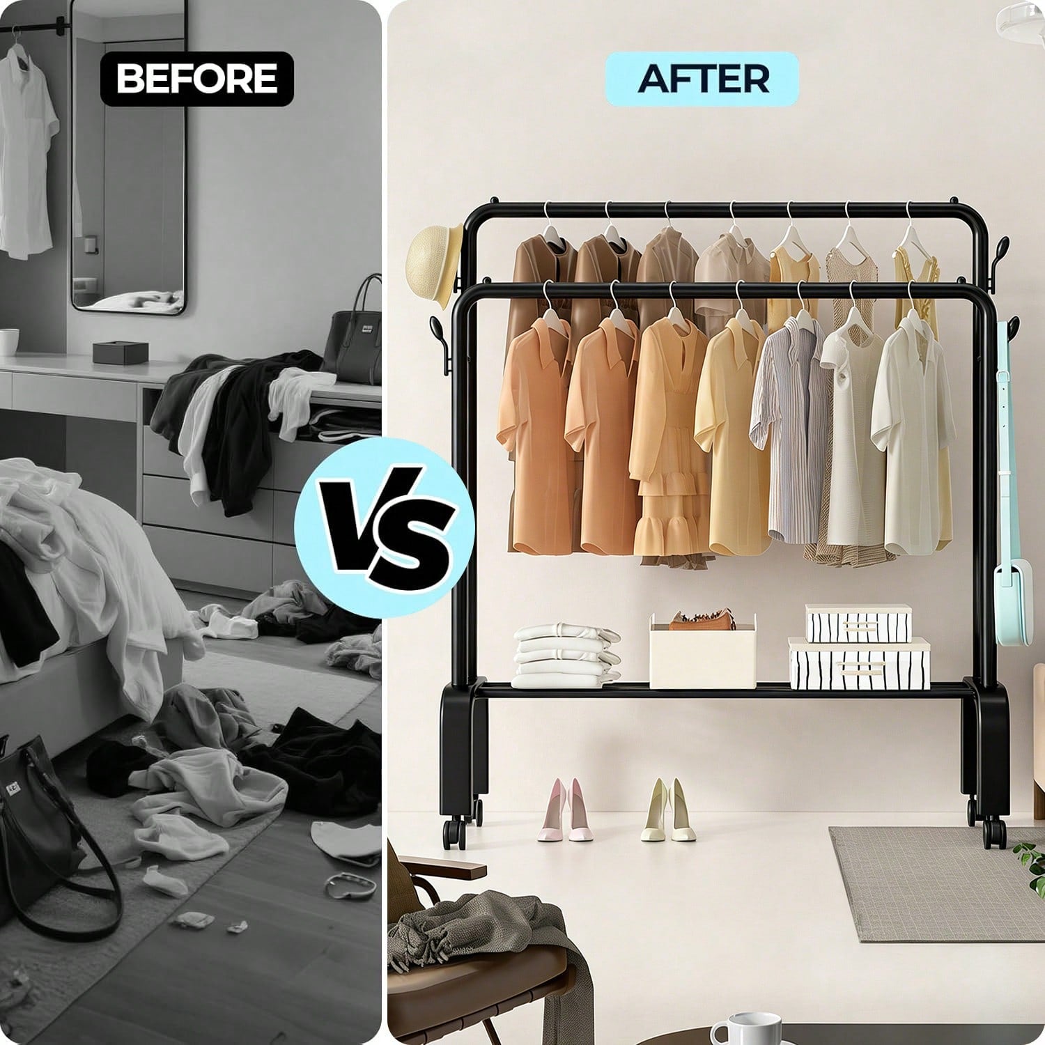Premium Velvet Hangers,Non-Slip Thin Flocked Felt Hangers, Sturdy Clothes Hangers, Heavy Duty Coat &Suit Hangers, Durable Suit Hangers For Closet Use, Ideal Closet Supplies 1pc