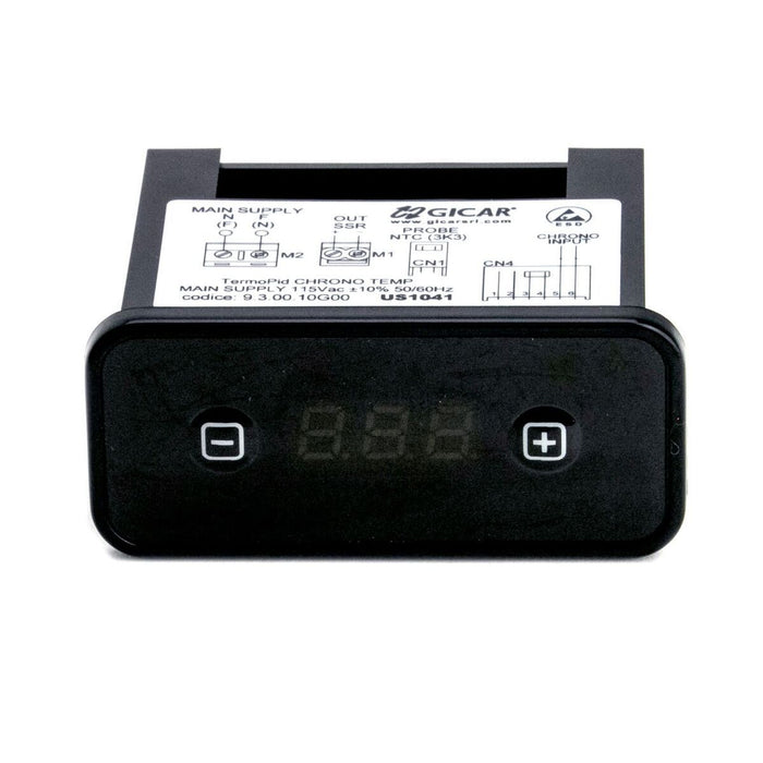 Pro 800 PID temperature controller with digital display and minus plus buttons