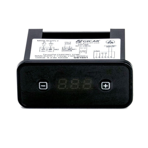 Pro 800 PID temperature controller with digital display and minus plus buttons