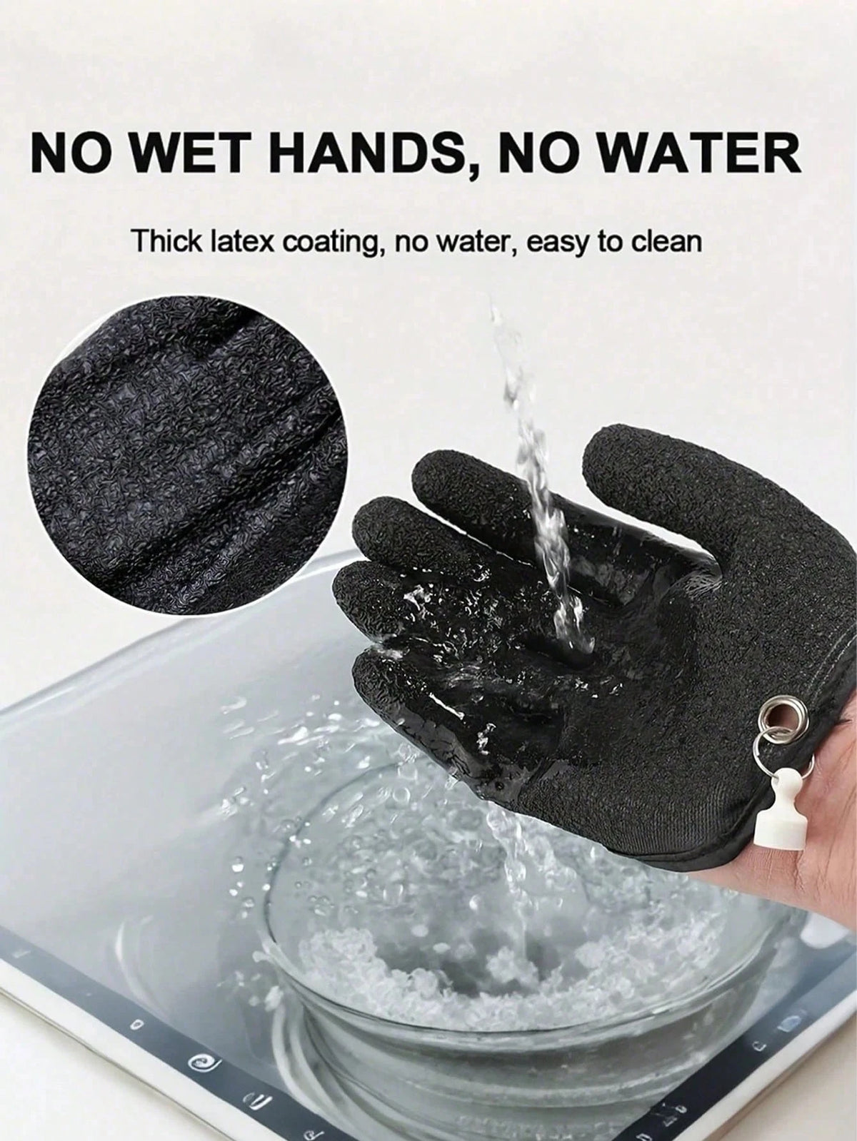 Professional Fishing Gloves, Anti-Slip Durable Fishing Gloves, Ice Fishing Gloves Suitable For Fishing, Cleaning, Hunting, Fishing Accessories (Random Color)