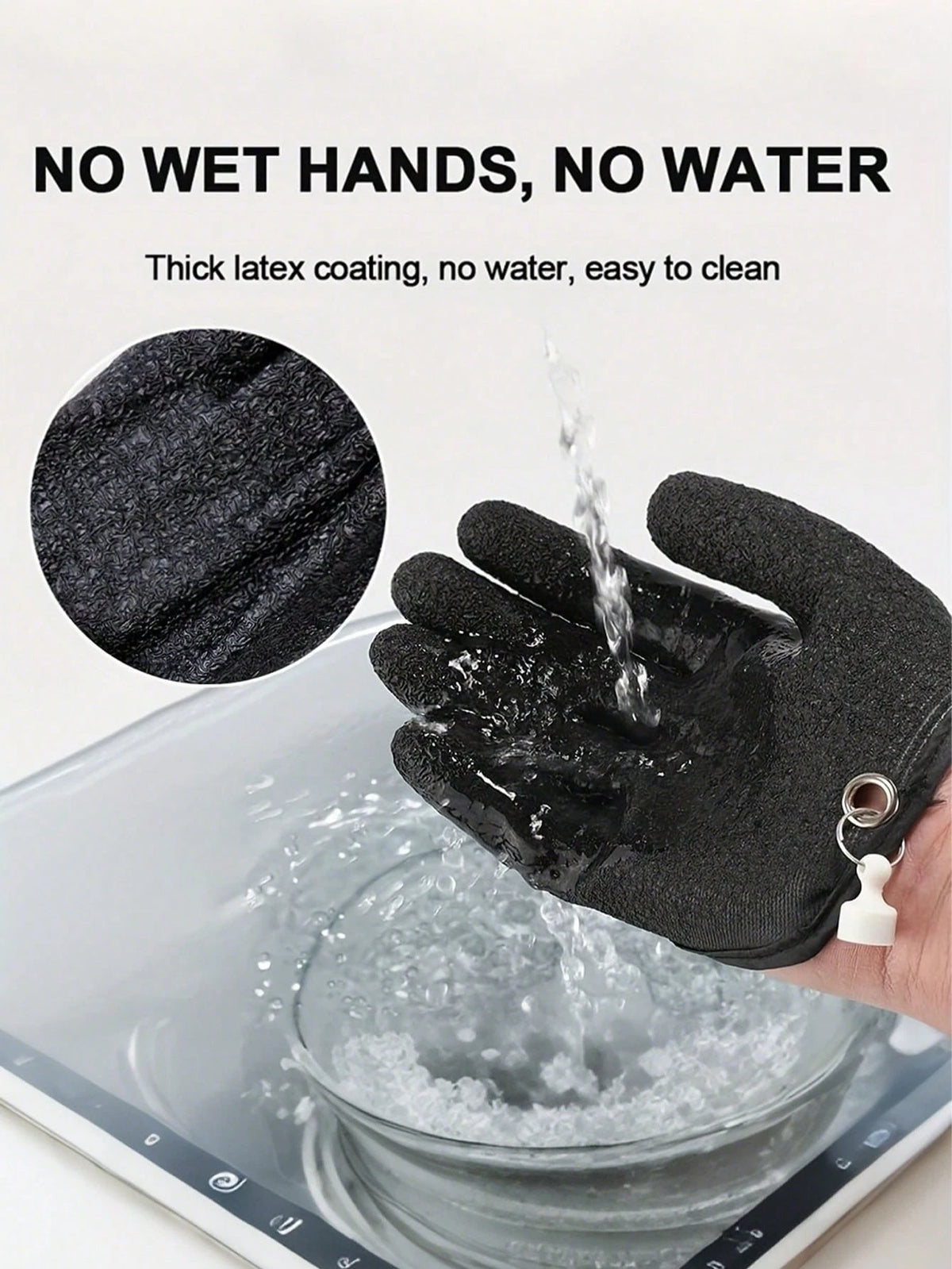 Professional Fishing Gloves- Anti-Slip Fishing Gloves, Anti-Puncture Ice Fishing Gloves, Suitable For Catching Fish, Cleaning, Hunting, Fishing Accessories (Random Color)