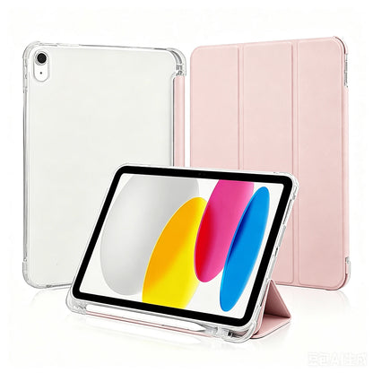 Protective Case Compatible With Ipad 11th Generation, A16 Shell, Four-Corner Airbag Anti-Drop, Smart Sleep/Wake, Tri-Fold Stand, Compatible With IPad Air 11, 9th Generation 10.2 Inch, Pro 11, 10th Gen