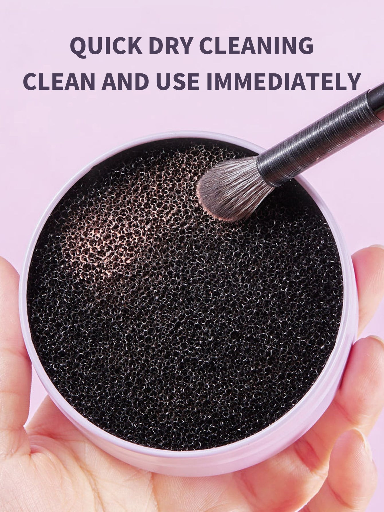 Quick Dry Makeup Brushes & Sponges Cleaner Box, Remove Makeup Residues Without Water, Portable Size & Non-Damaging To Brush S,Makeup,Cheap,Room Decor,Vanity,Travel,Bedroom,Makeup Accessories,Cheap,Sto