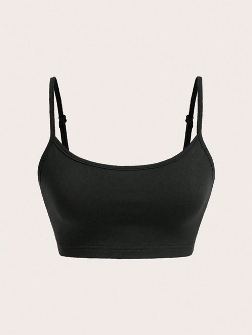 Qutie Casual Minimalist Versatile Short Sexy Camisole Tank Top, Suitable For Summer, Slim Fit For Women