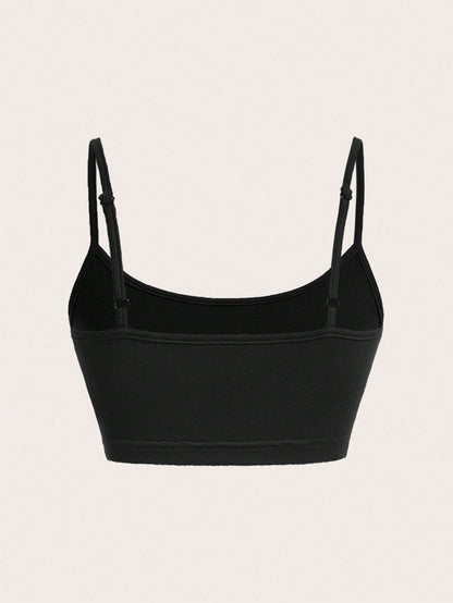Qutie Casual Minimalist Versatile Short Sexy Camisole Tank Top, Suitable For Summer, Slim Fit For Women