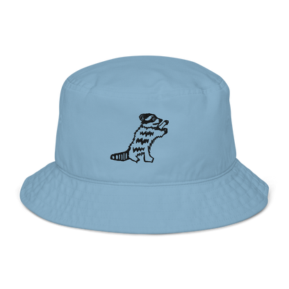 Raccoon Rascal Organic Bucket Hat