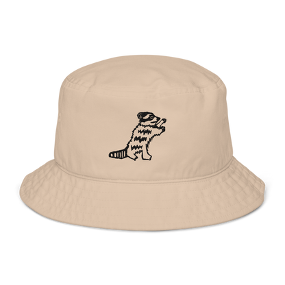 Raccoon Rascal Organic Bucket Hat
