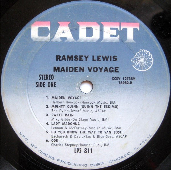 Ramsey Lewis - Maiden Voyage (1968 STEREO)