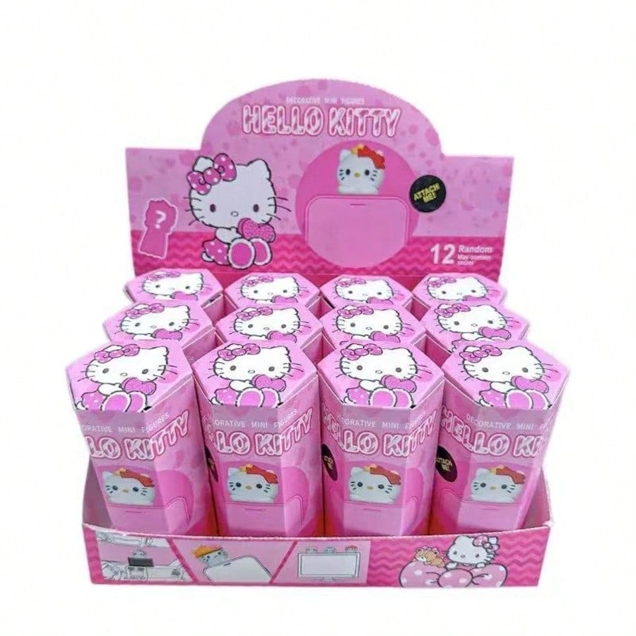 "Random Mystery Blind Box", Sanrio Party Angel Doll Surprise Set, Suitable For Car, Phone Decoration, Computer Screen Decoration, Cute Cartoon Home Decor, Desk Ornament, Special Gift For Family And Fr