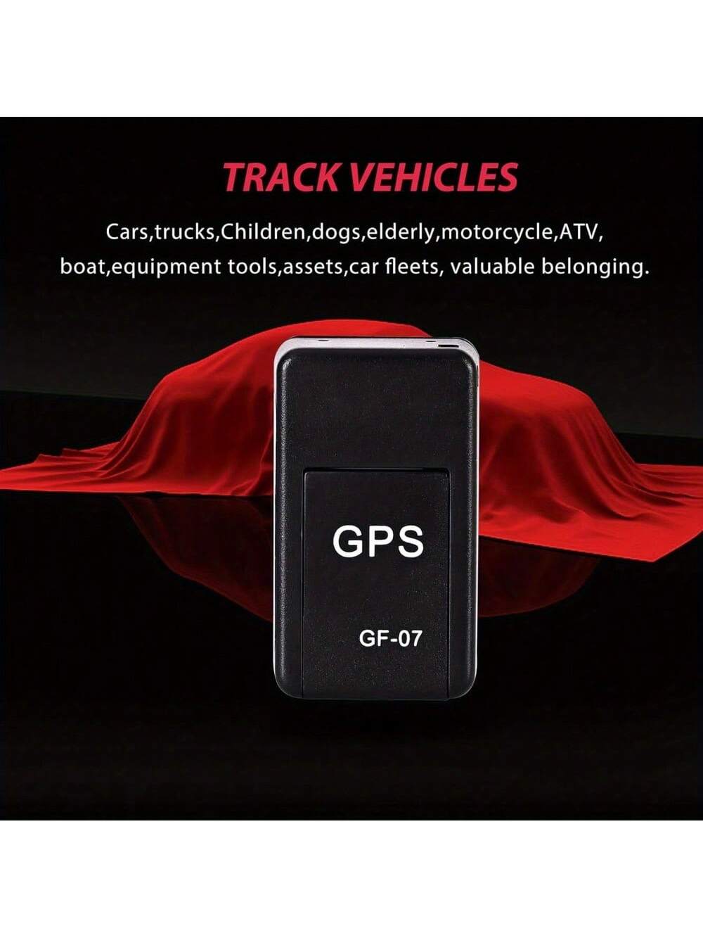 [Real-Time GPS Tracker] Real-Time Mini GPS Tracker For Vehicles- No Monthly Fee Wireless Hidden GPS Trackers Device For Car With Smart Phone App