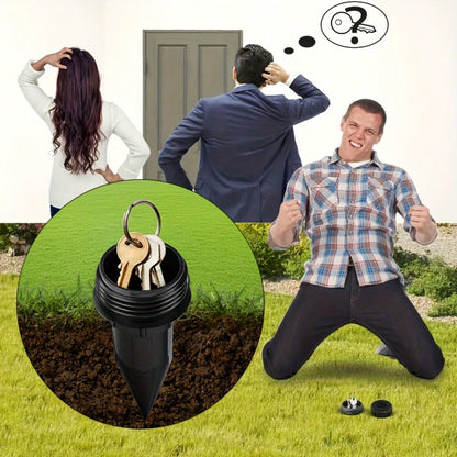 Realistic Key Hider Sprinkler, Outdoor Garden Yard Lawn Waterproof Key Box, Easy To Insert Into Garden Lawn Underground, Waterproof And Corrosion Resistant