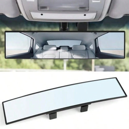 Rear View Mirror 12 Inch Universal Wide Angle Rear View Mirror Accessories Panoramic Convex Clip-On For Cars SUVs Trucks Vehicles