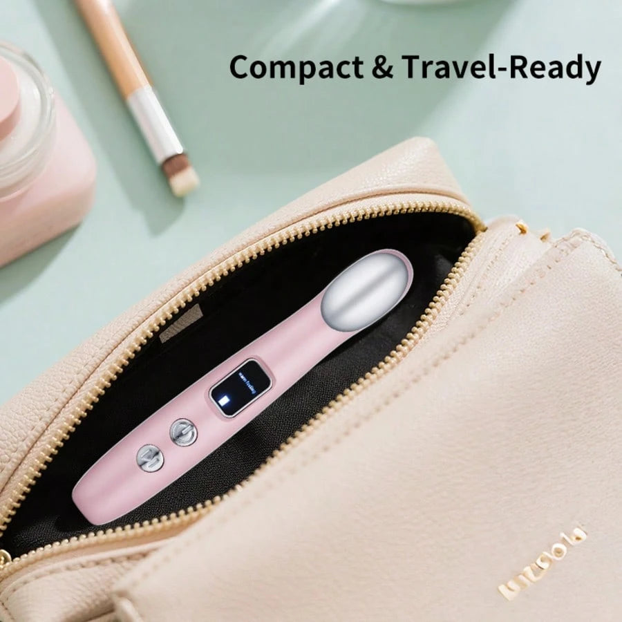 Rechargeable Eye Massage Pen- Facial Massager- Eye Lifting Rod Heats, Warms, Vibrates, Tightens The Skin, Relieves Eye Fatigue, Puffiness, Dark Circles, Eye Bags, Eye Care Tools, And Absorbs Beauty