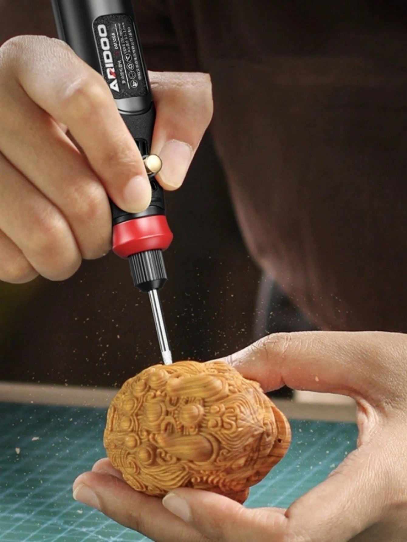 Rechargeable Portable Electric Polisher Set, Mini Electric Grinder With 3 Adjustable Speeds, Suitable For Polishing, Carving And DIY Projects