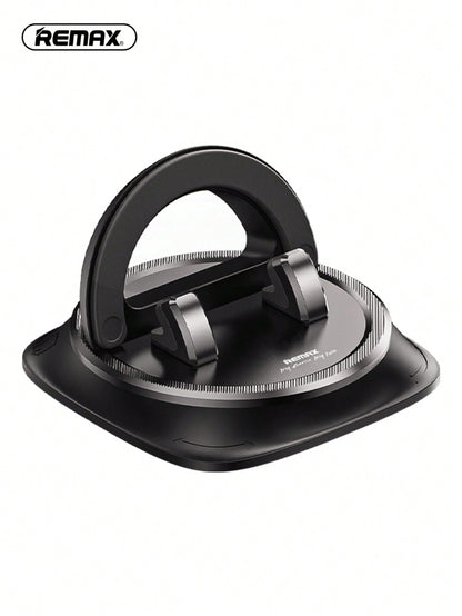 Remax Car Phone Holder, 360-Degree Rotatable, Free Adjustment,Not Obstructing The Line Of Sight Compatible With IPhone, Android Phone, Gift For Birthday, Family, Friends Car Accessories