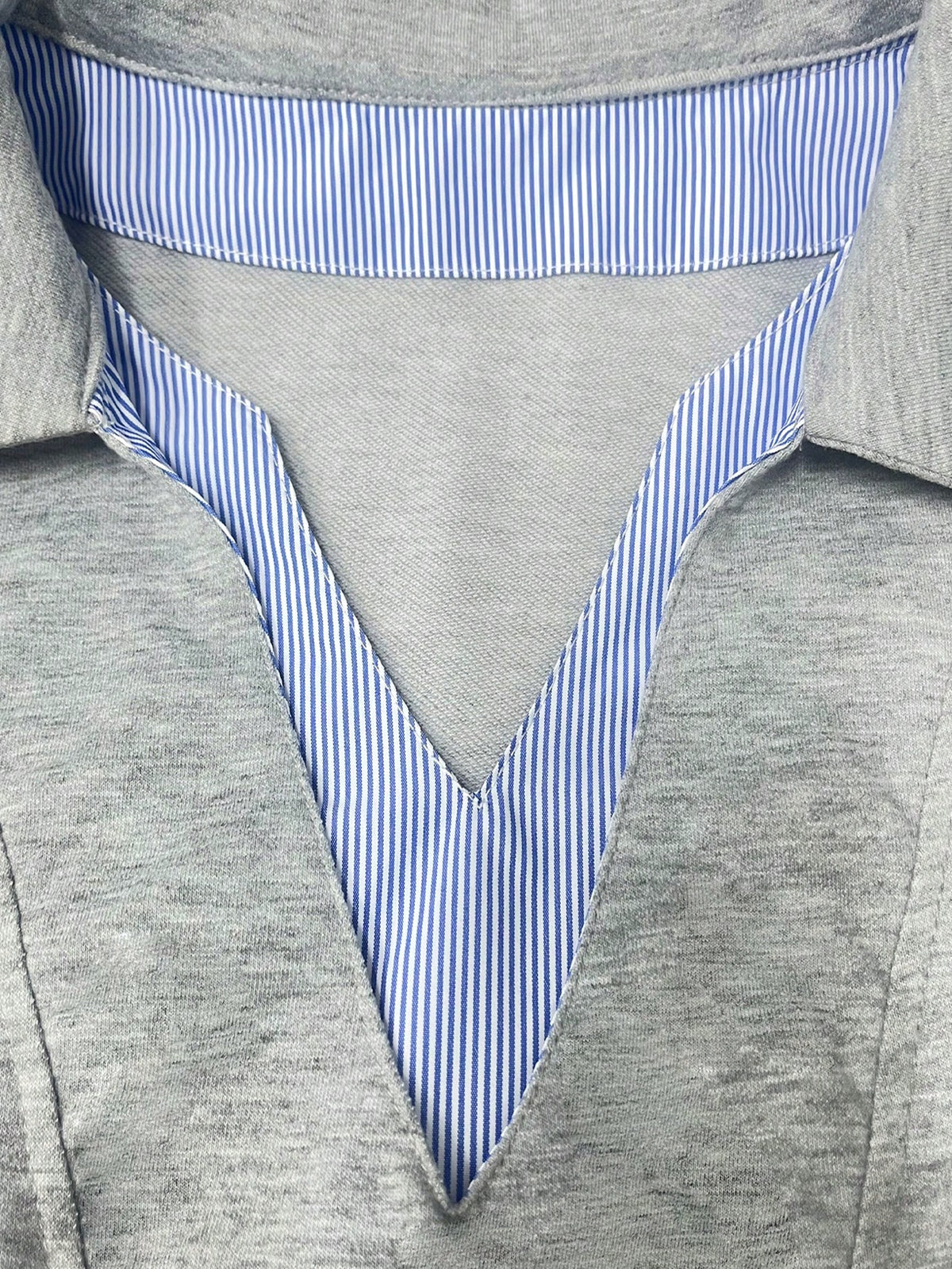 Resyla Women's Casual Striped Patchwork Top, Suitable For Commuting, Daily Wear And Home