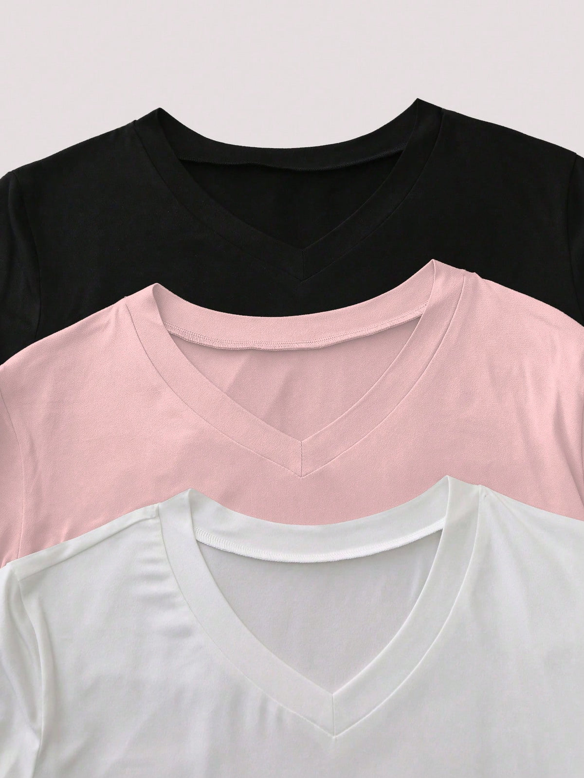 Resyla Women's Casual Versatile Solid Color T-Shirt, Summer Short Sleeve Top