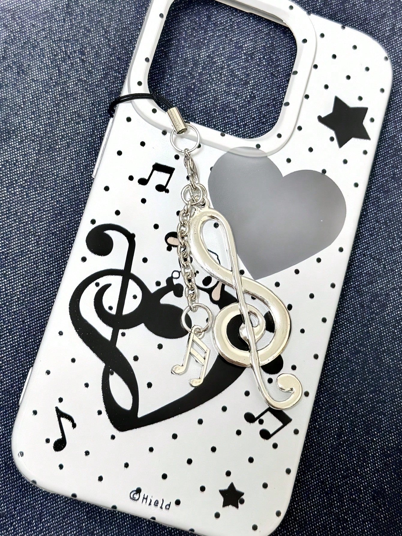 Retro Music Note Phone Chain Korean Style Vintage Cute Phone Lanyard Pendant For Cellphone Adorable Aesthetic Kawaii Y2K Fashion Jewelry Gift Idea Daily Decoration Accessory Must Have