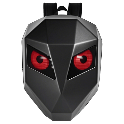Rider/Biker Backpack LED Backpack Display Backpack Expandable Storage Helmet Motorcycle Backpack Cyberpunk Style Motorcycle Rider Backpack LED Display Bag Released For Motorcycles, Customizable Smartp