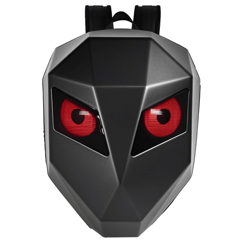 Rider/Biker Backpack LED Backpack Display Backpack Expandable Storage Helmet Motorcycle Backpack Cyberpunk Style Motorcycle Rider Backpack LED Display Bag Released For Motorcycles, Customizable Smartp