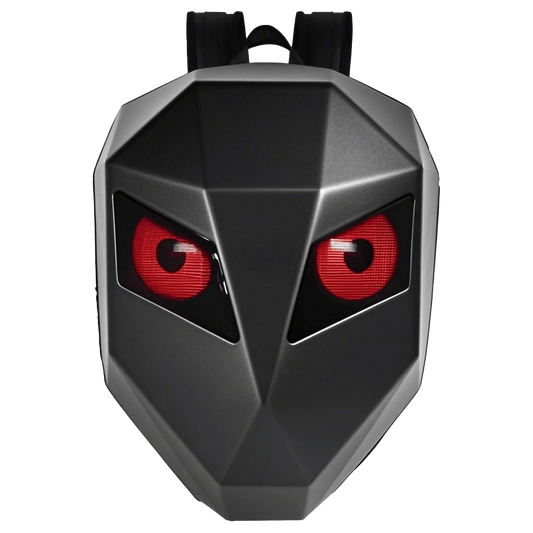 Rider/Biker Backpack LED Backpack Display Backpack Expandable Storage Helmet Motorcycle Backpack Cyberpunk Style Motorcycle Rider Backpack LED Display Bag Released For Motorcycles, Customizable Smartp