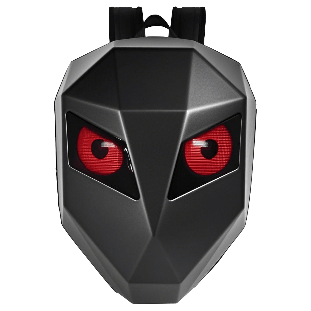 Rider/Biker Backpack LED Backpack Display Backpack Expandable Storage Helmet Motorcycle Backpack Cyberpunk Style Motorcycle Rider Backpack LED Display Bag Released For Motorcycles, Customizable Smartp