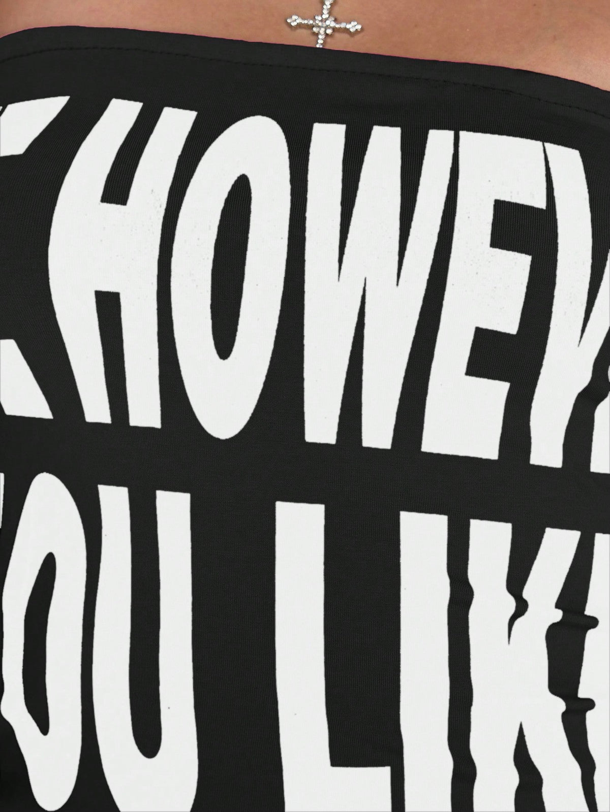 ROMWE Street Life Spring|Summer Carnival Party Casual Graphic Black Kpop California Sexy Girl Pink Letter Print Mini Dress For Women