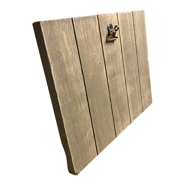 Rustic Clipboard Picture Frame