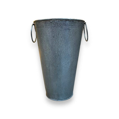Rustic Metal Planter / Vase Planter Pot