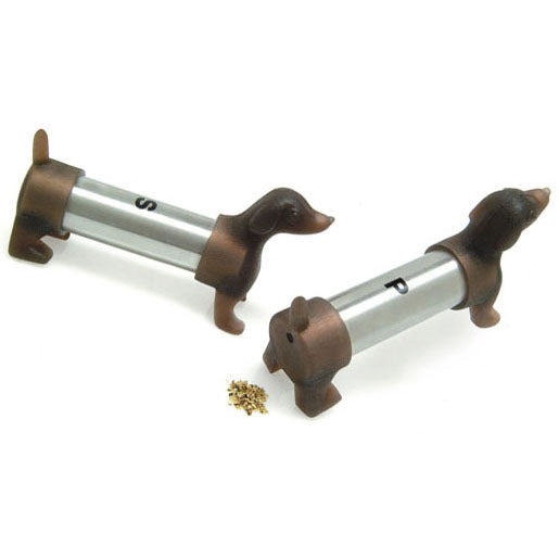 "Sale" Kikkerland - Dachshund Dog Salt & Pepper Shakers Set SP017