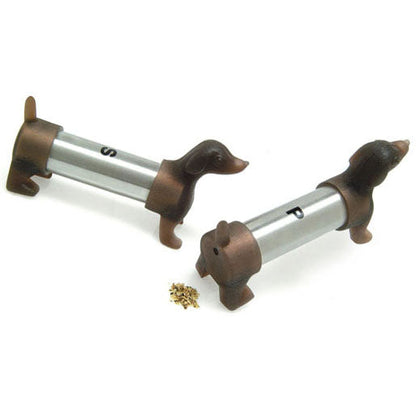 "Sale" Kikkerland - Dachshund Dog Salt & Pepper Shakers Set SP017