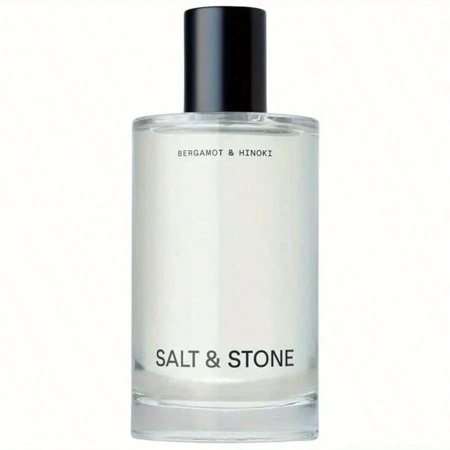 Salt & Stone Body Mist| Bergamot & Hinoki| Skincare Infused Hair & Body Spray For Women And Men| Hydrating Fragrance With Glycerin And Red Algae| Vegan, Cruelty Free, 3.4 Fl Oz