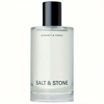 Salt & Stone Body Mist| Bergamot & Hinoki| Skincare Infused Hair & Body Spray For Women And Men| Hydrating Fragrance With Glycerin And Red Algae| Vegan, Cruelty Free, 3.4 Fl Oz