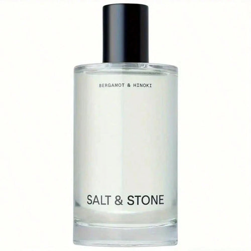 Salt & Stone Body Mist| Bergamot & Hinoki| Skincare Infused Hair & Body Spray For Women And Men| Hydrating Fragrance With Glycerin And Red Algae| Vegan, Cruelty Free, 3.4 Fl Oz