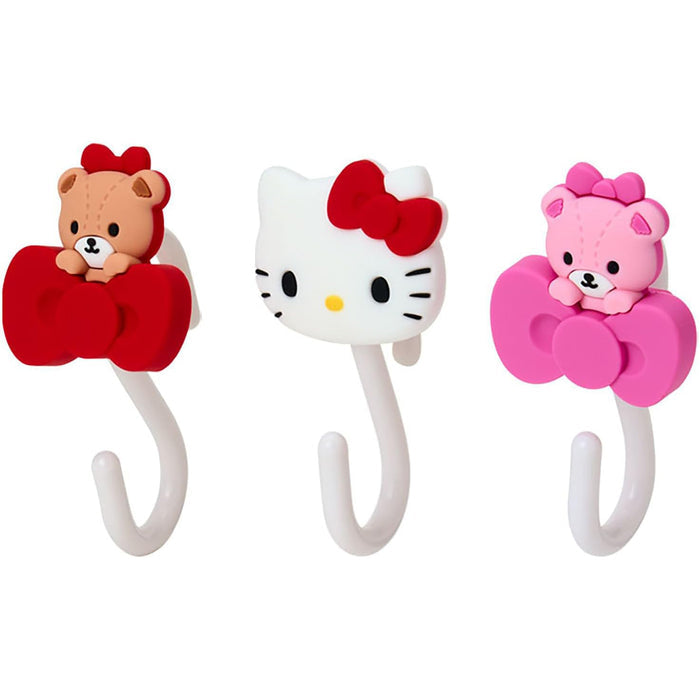 Sanrio - Hello Kitty & Tiny Chum Set of 3 S-Shaped Hooks 742902