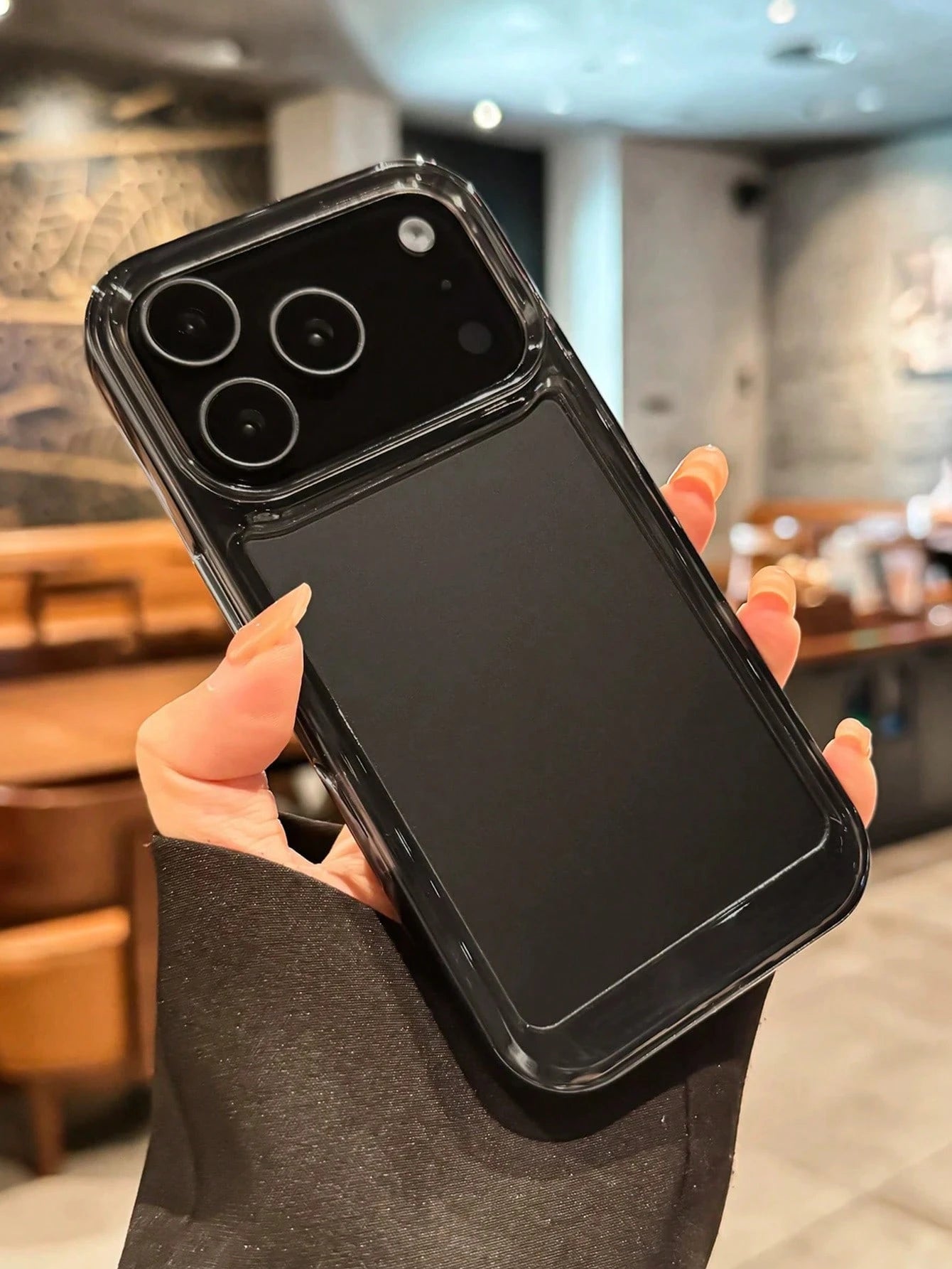 Screen Protection Shockproof Solid Plain Basic Clear Acrylic Case Compatible With 17promax/17pro/17/17 Air/16/16promax/16pro/16plus/16e/15/14/13 Pro Max/7g/8g/Se/Se2/Se3/7plus/8plus/14promax/14pro/14p