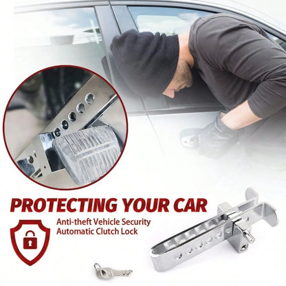 Security Anti-Theft Lock Brake Pedal Stainless Steel Lock Car Truck